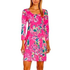 LILLY PULITZER 🌴 
Beacon Shirt Dress in the style dragon fruit